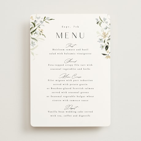 Menus
