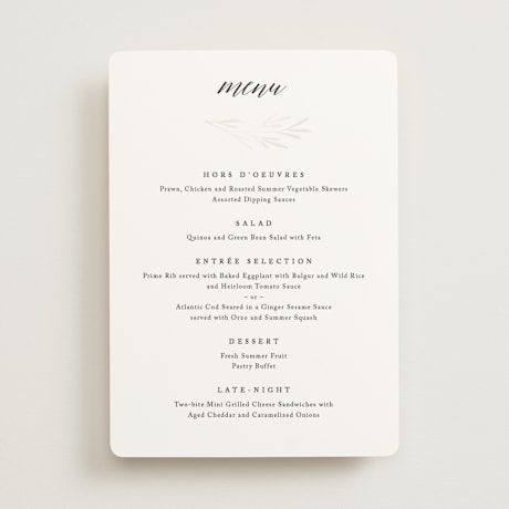 Gloss-Press Menus