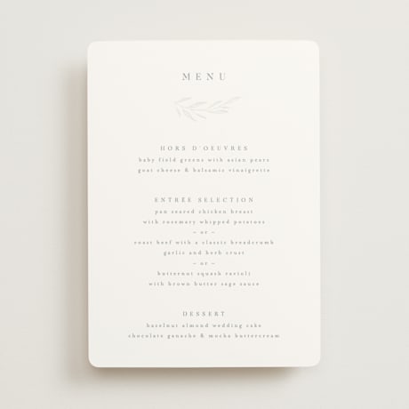 Gloss-Press Menus