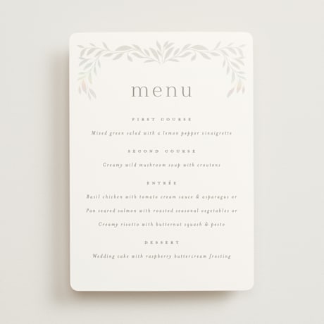 Gloss-Press Menus