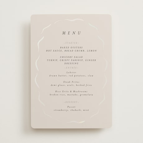 Gloss-Press Menus