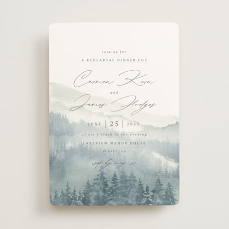 Rehearsal Dinner Invitations