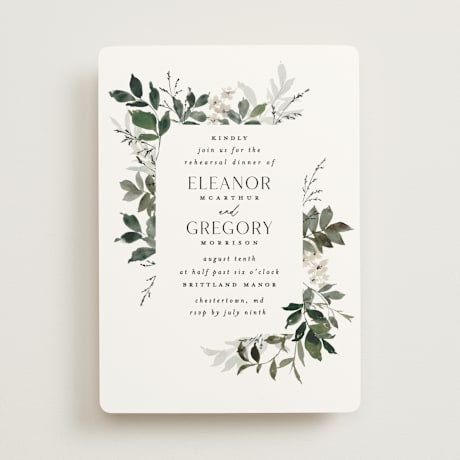 Rehearsal Dinner Invitations