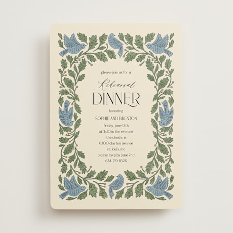 Rehearsal Dinner Invitations