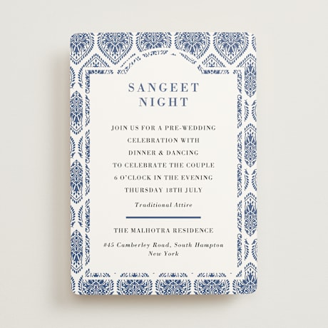 Sangeet Invitations