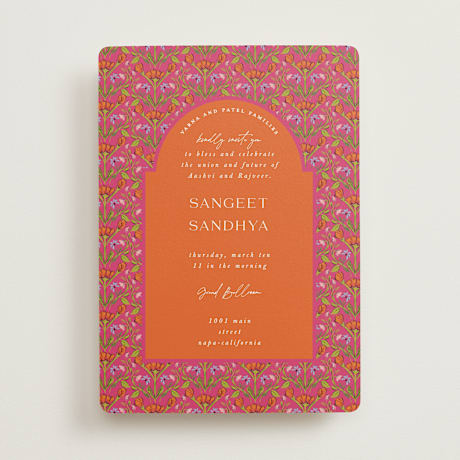 Sangeet Invitations