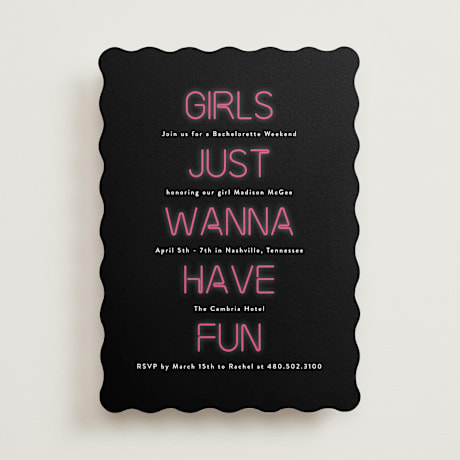 Bachelorette Party Invitations