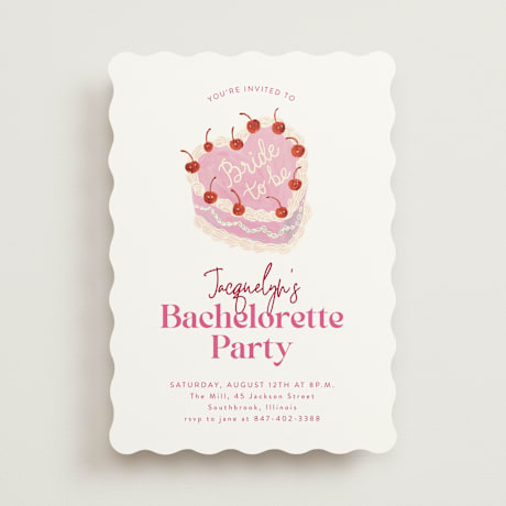 Bachelorette Party Invitations