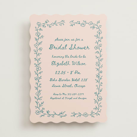 Bridal Shower Invitations