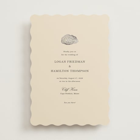 Foil-Pressed Wedding Invitations