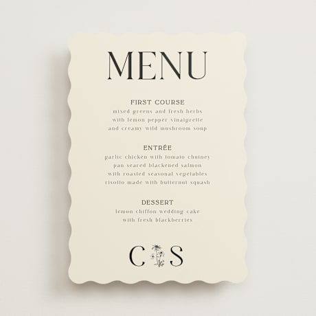 Menus