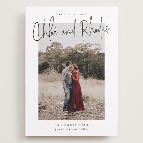 Grand Save the Date Cards