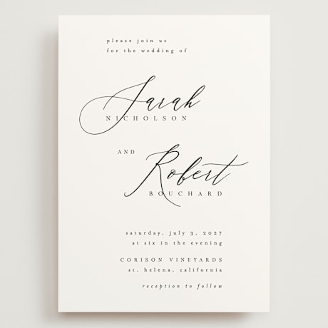 Grand Wedding Invitations