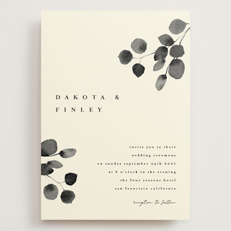 Grand Wedding Invitations