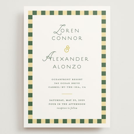 Grand Wedding Invitations