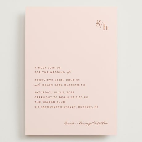 Grand Wedding Invitations