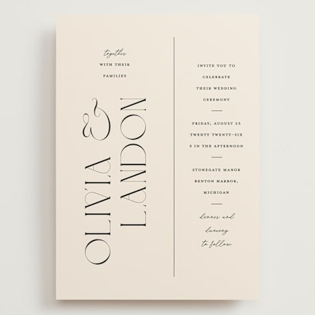 Grand Wedding Invitations