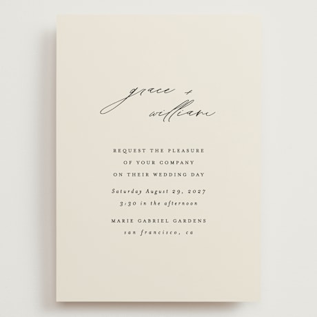 Grand Wedding Invitations