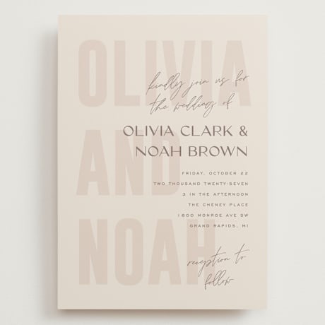 Grand Wedding Invitations