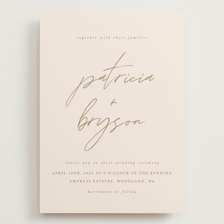 Grand Wedding Invitations