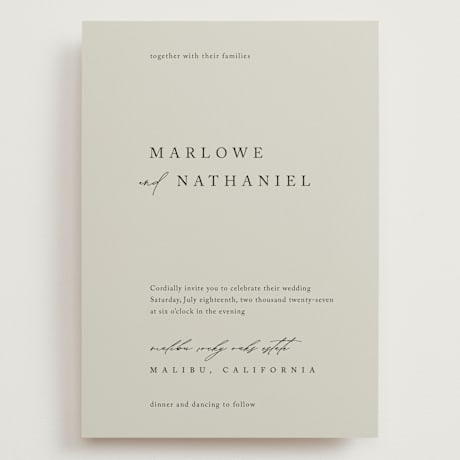 Grand Wedding Invitations