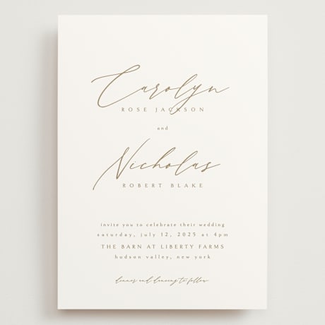 Grand Wedding Invitations