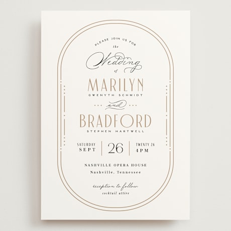 Grand Wedding Invitations