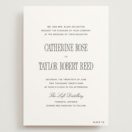 Grand Wedding Invitations