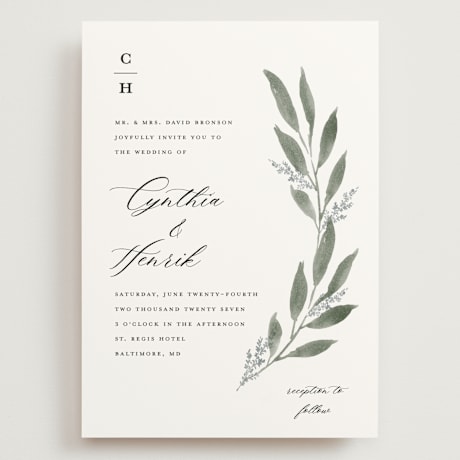 Grand Wedding Invitations