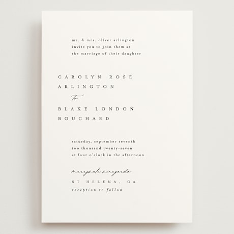 Grand Wedding Invitations