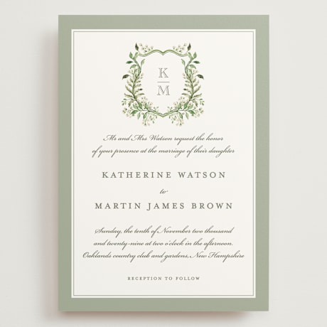 Grand Wedding Invitations