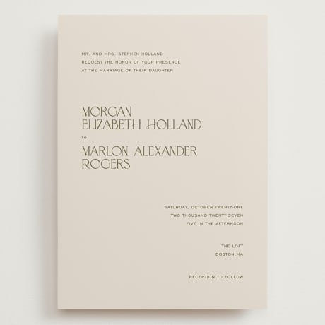 Grand Wedding Invitations