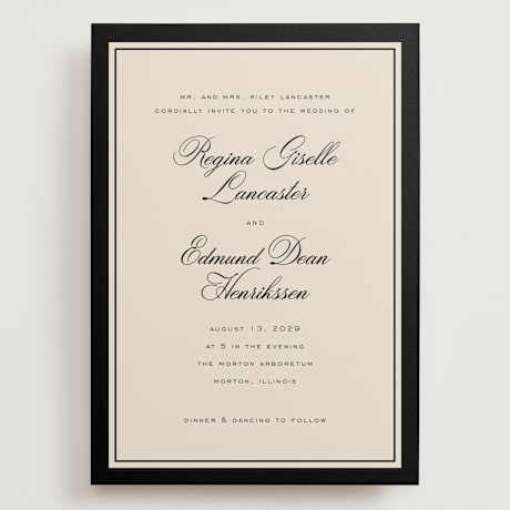 Grand Wedding Invitations
