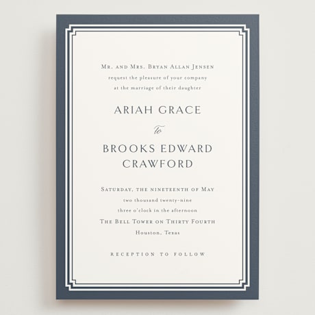 Grand Wedding Invitations
