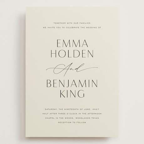 Grand Wedding Invitations