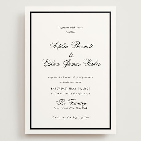 Grand Wedding Invitations