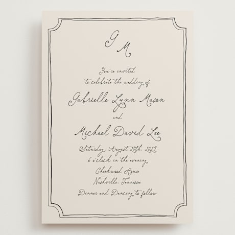 Grand Wedding Invitations
