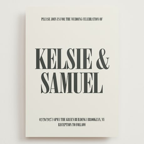 Grand Wedding Invitations