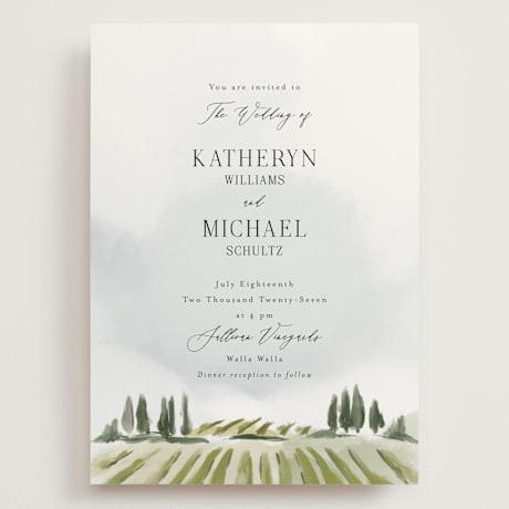 Grand Wedding Invitations