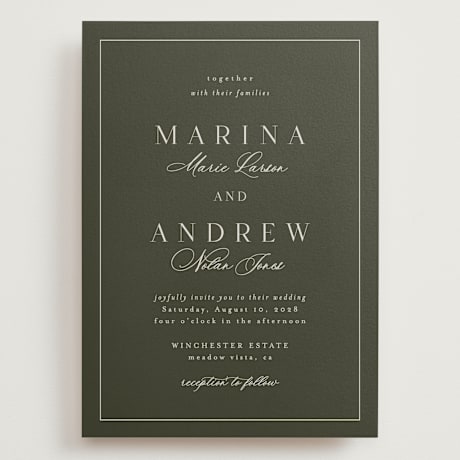 Grand Wedding Invitations