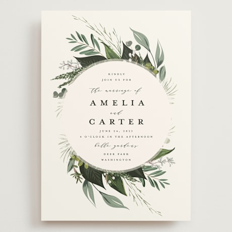 Grand Wedding Invitations