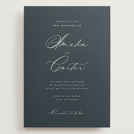 Grand Wedding Invitations