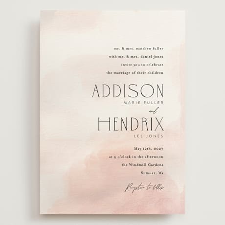 Grand Wedding Invitations