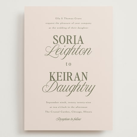 Grand Wedding Invitations