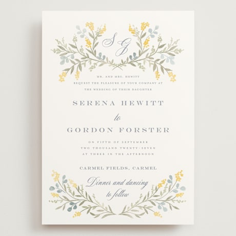 Grand Wedding Invitations