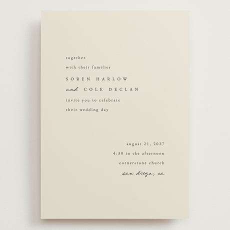 Grand Wedding Invitations