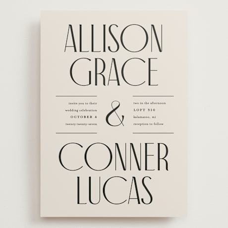 Grand Wedding Invitations