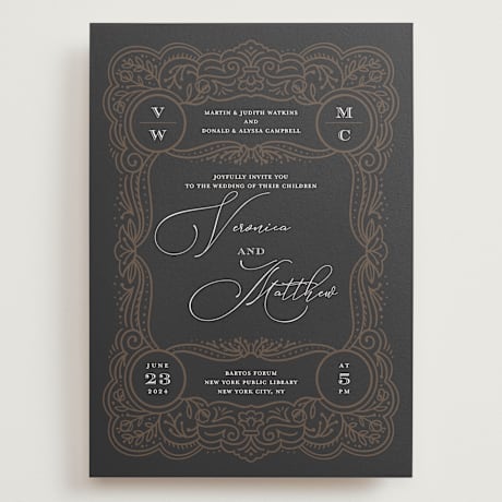 Grand Wedding Invitations
