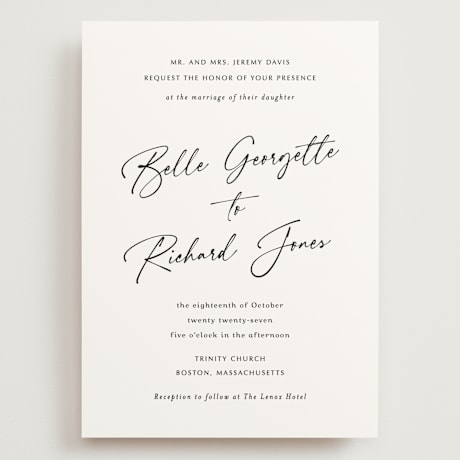 Grand Wedding Invitations