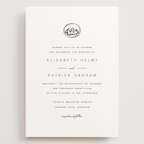Grand Wedding Invitations